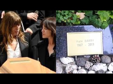Obsèques Jane Birkin : son urne avec ses cendres reposent avec la tombe de sa fille Kate Barry
