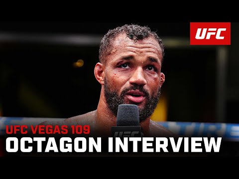 Julius Walker Octagon Interview | UFC Vegas 109