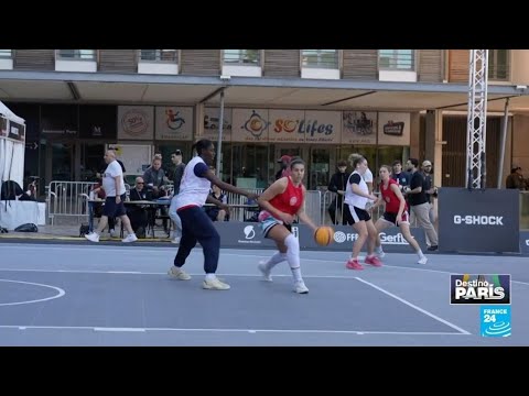 El baloncesto 3x3 desea su consagración en las justas de París 2024 • FRANCE 24 Español