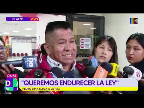 Caso Pederastia: Pedro Lima llega a La Paz para presentar su denuncia en calidad de víctima
