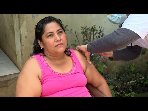 Familias de las comunidades rurales de Ticuantepe reciben vacuna contra la Covid-19