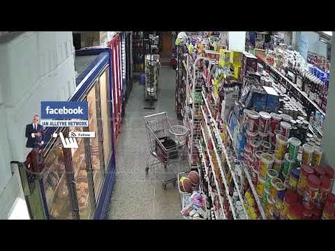 CCTV captures a robbery at Hao Lai Supermarket, Carapichaima on  Wednesday 24th May, 2023