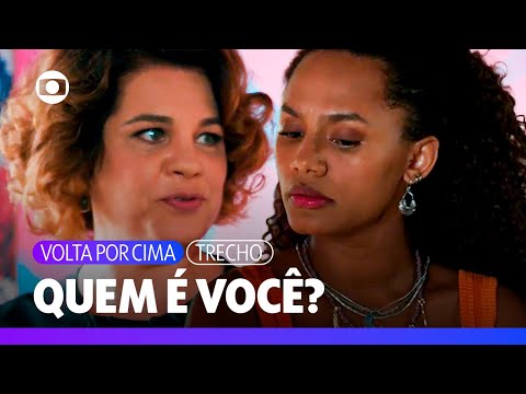 Violeta pergunta de Osmar para família de Madá e elas desconfiam!  | Volta Por Cima | TV Globo