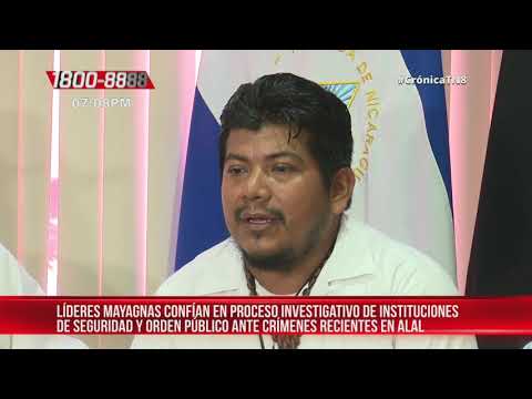 Líderes Mayagnas confían en investigación ante crímenes recientes – Nicaragua