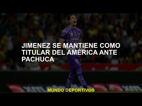 Jiménez sigue siendo un jefe de América contra Pachuca