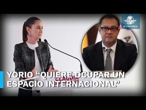 Claudia Sheinbaum confirma salida de Gabriel Yorio de la SHCP