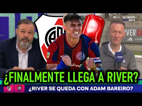 ASI ESTA EL CASO ADAM BAREIRO A RIVER PLATE COMO NUEVO REFUERZO EN ESTE MERCADO DE PASES 2024