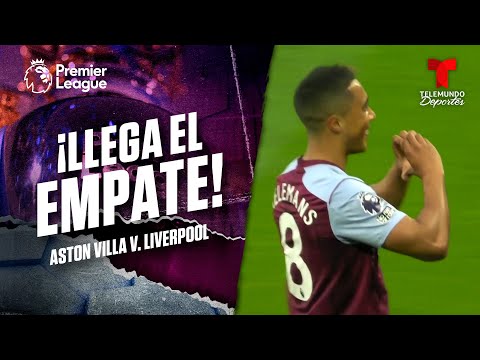 Tielemans empata en jugada de Ollie – Aston Villa v. Liverpool | Premier League | Telemundo Deportes