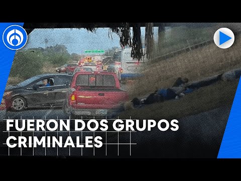 Enfrentamiento entre delincuentes causa terror en Tamaulipas