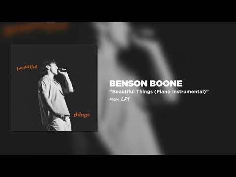 Benson Boone - Beautiful Things (Piano Instrumental) [Official Audio]