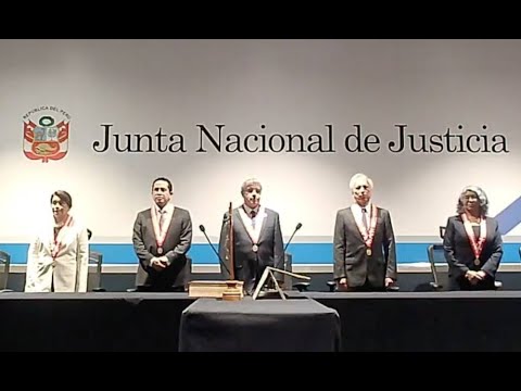 Inés Tello y Aldo Vásquez participan en su primera actividad en la JNJ tras recuperar sus cargos