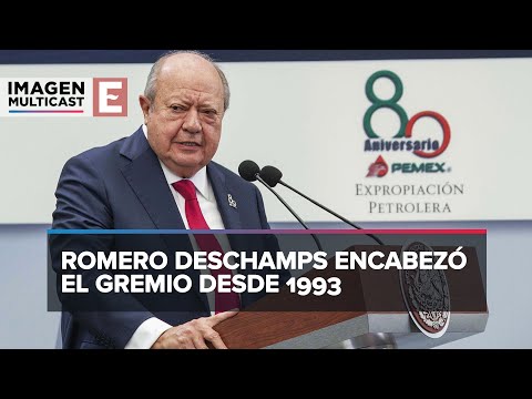 Muere Carlos Romero Deschamps, exlíder del sindicato de Pemex