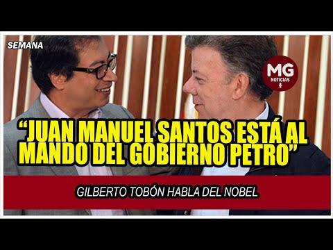 JUAN MANUEL SANTOS ESTÁ AL MANDO DE GUSTAVO PETRO