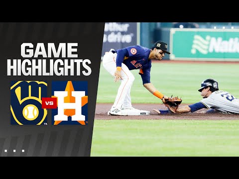 Brewers vs. Astros Game Highlights (5/19/24) | MLB Highlights