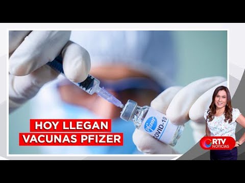COVID-19: Hoy llegan 50 mil dosis de vacunas Pfizer - RTV Noticias