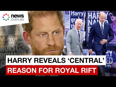 Prince Harry details ‘central’ reason for family rift in new TV interview