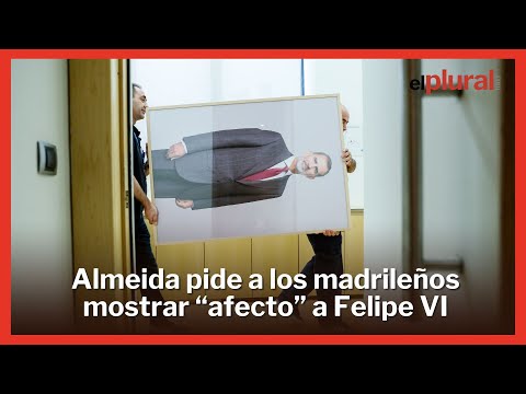 Almeida pide a los madrileños que muestren su afecto a Felipe VI, el primer vecino de la ciudad