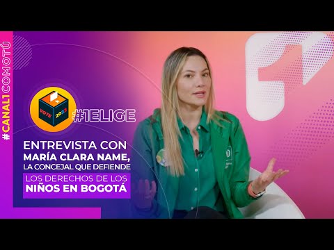 Entrevista con María Clara Name, la concejal que defiende los derechos de los niños en Bogotá