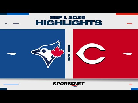 MLB Highlights | Blue Jays vs. Reds - September 1, 2025