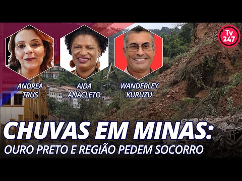 Chuvas em Minas: Ouro Preto e região pedem socorro