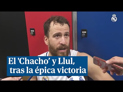 El 'Chacho Rodríguez y Llul tras la épica victoria: Es una noche mágica