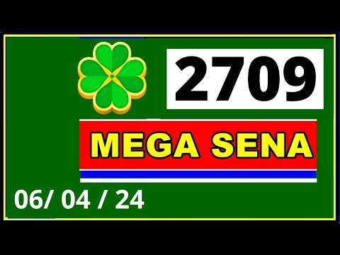 Mega sena 2709 - Resultado da Mega Sena Concurso 2709