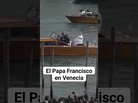 El Papa Francisco realizó un viaje pastoral de un día a Venecia