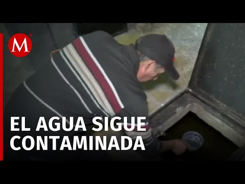 Vecinos de la alcaldía Benito Juárez siguen recibiendo agua contaminada
