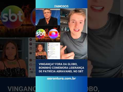 Vingança? Fora da Globo, Boninho comemora liderança de Patrícia Abravanel no SBT