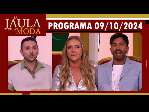 LA JAULA DE LA MODA - Programa 09/10/24 - INVITADOS: LICHA NAVARRO, JOACO PATIES y PAULA BERNINI