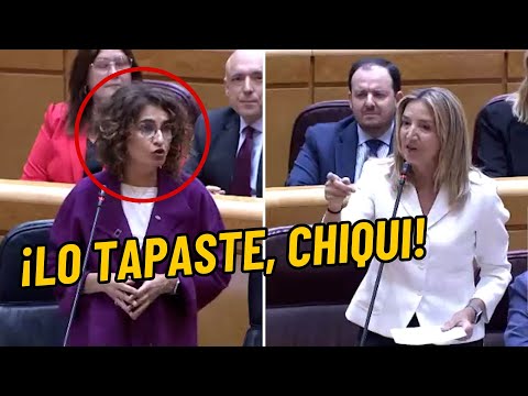 Una senadora del PP acorrala a María Jesús Montero por encubrir los pufos del PSOE: “¡Lo sabías!”