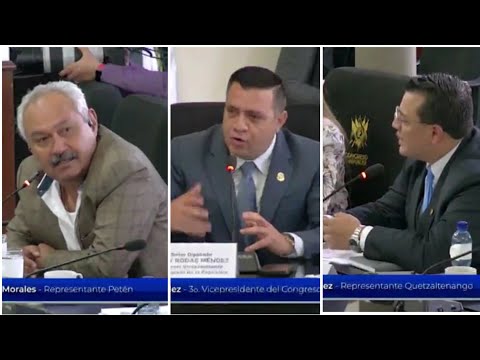 DIPUTADOS DEL CONGRESO DE GUATEMALA DISCUTEN INICIATIVA DE LEY DEL IRTRA PARA APROBARLA 107 VOTOS