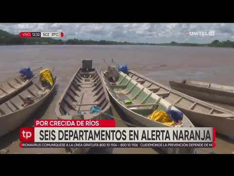 Alerta roja en Beni, Santa Cruz y Cochabamba por desborde de ríos