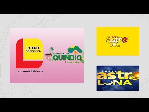 MIX: LOTERIAS Y CHANCES DEL JUEVES: LOTERIA DE BOGOTA QUINDIO SUPER ASTRO HOY 26 de septiembre