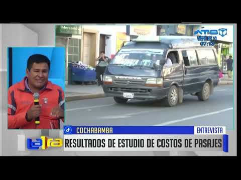 Primeros resultados del análisis técnico indican posible tarifa de pasajes en Cochabamba