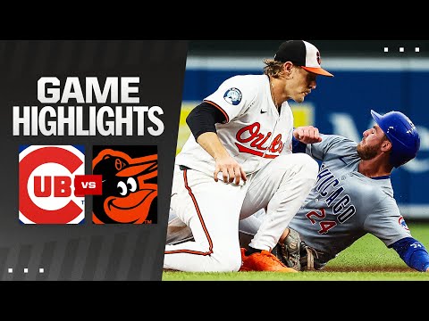 Cubs vs. Orioles Game Highlights (7/10/24) | MLB Highlights