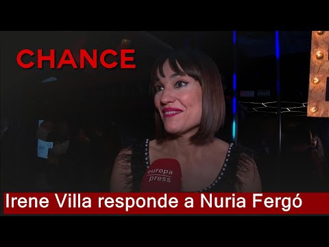 Irene Villa responde a Nuria Fergó tras dejar claro que no forma parte de su vida
