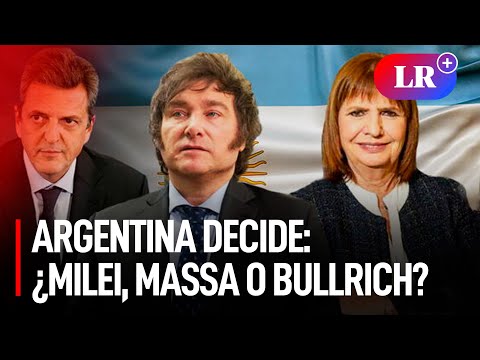 Últimas ENCUESTAS PRESIDENCIALES en ARGENTINA: JAVIER MILEI, Bullrich o Massa, ¿quién ganará?