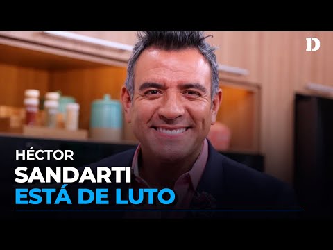 Héctor Sandarti comparte el último adiós a su madre en redes sociales | El Diario