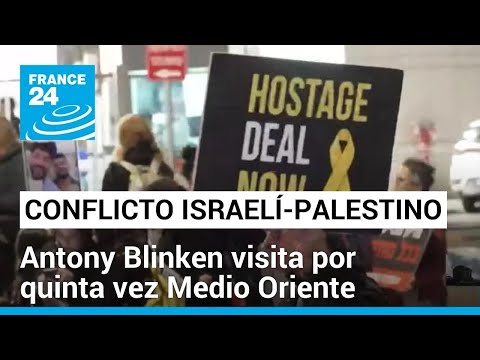Antony Blinken viaja a Medio Oriente para ayudar a negociar tregua entre Israel y Hamás