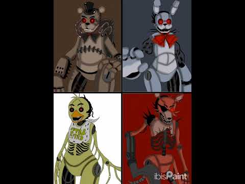 Edith FNAF animatronic drawkiller //frocky_copi//