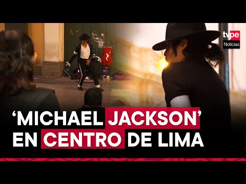 ‘Michael Jackson’ peruano es la sensación de Cercado de Lima