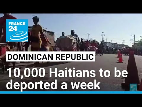 Dominican Republic says will deport 10,000 undocumented Haitians a week • FRANCE 24 English