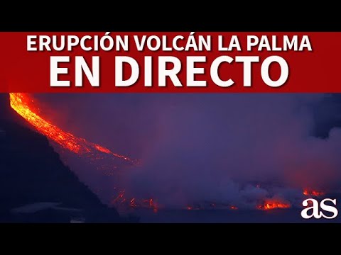 EN DIRECTO VOLCÁN  LA PALMA I  La lava avanza hacia el mar I Diario AS