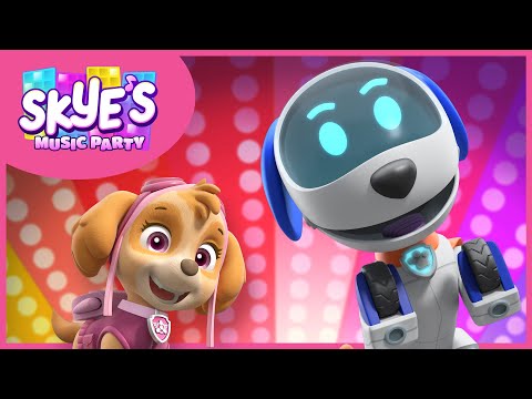 Robo-Dog To The Rescue Theme Song - Skye's Music Party - PAW Patrol Music Cartoons for Kids