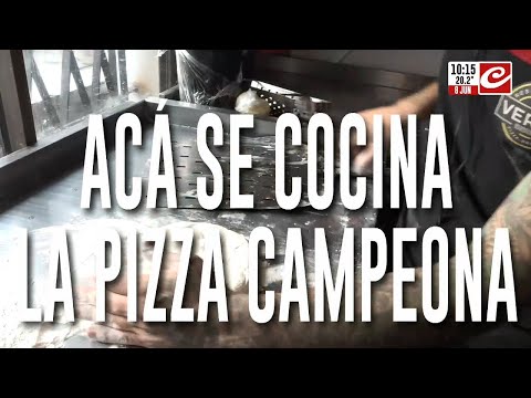 Es argentino y se consagró como el mejor maestro pizzero del mundo