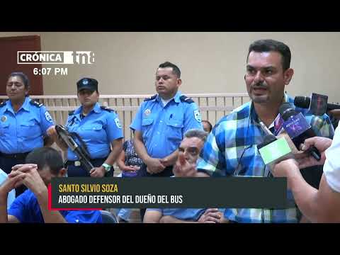 Dueño y Conductor de Bus en Matagalpa Acusados por Coautores de Homicidio