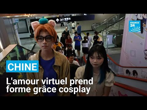 Chine : l'amour virtuel a trouvé sa forme physique grâce au cosplay • FRANCE 24