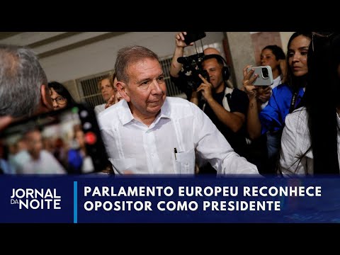 Parlamento europeu reconhece González como presidente eleito da Venezuela