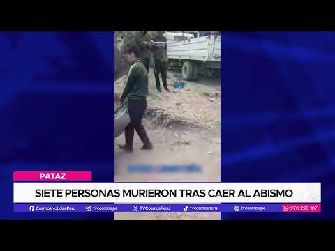 Siete personas murieron tras caer al abismo